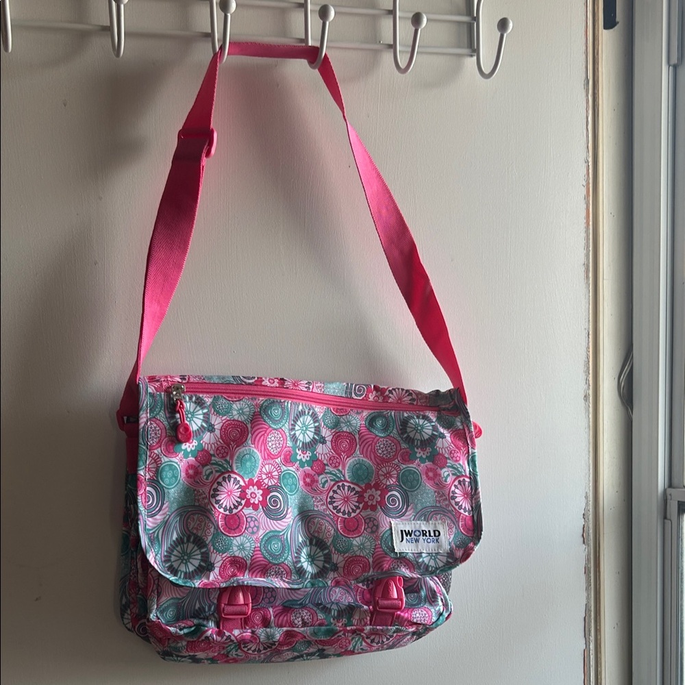 Travel Pink and Gray Women's Bag